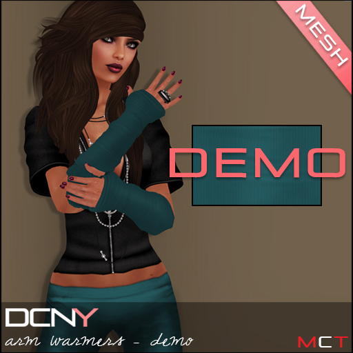 DCNY Mesh Arm Warmers *DEMO*