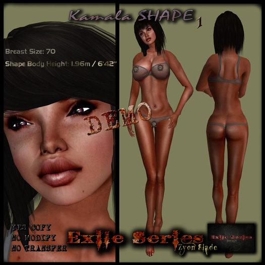 [Exile Series]*Kamala Shape*DEMO(Breast70)(Height 1.96m/6'42'')