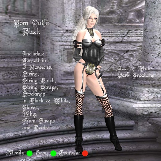 Dom Outfit Black