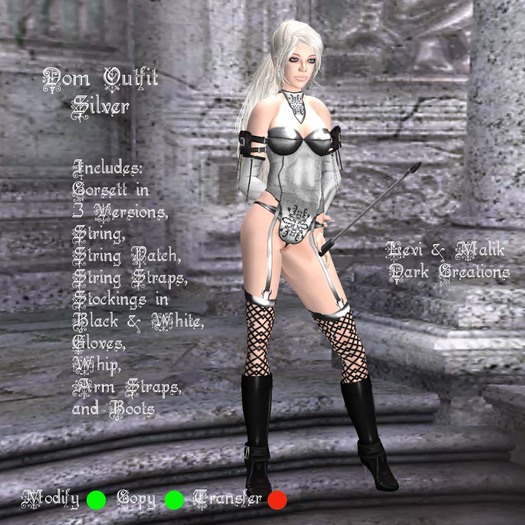 Dom Outfit Silver