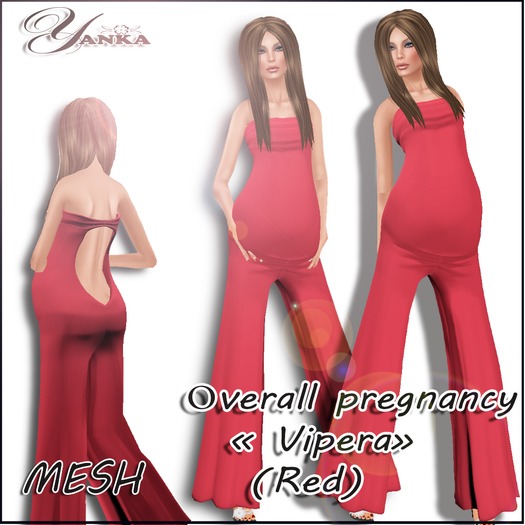 Overall pregnancy" Vipera" Red