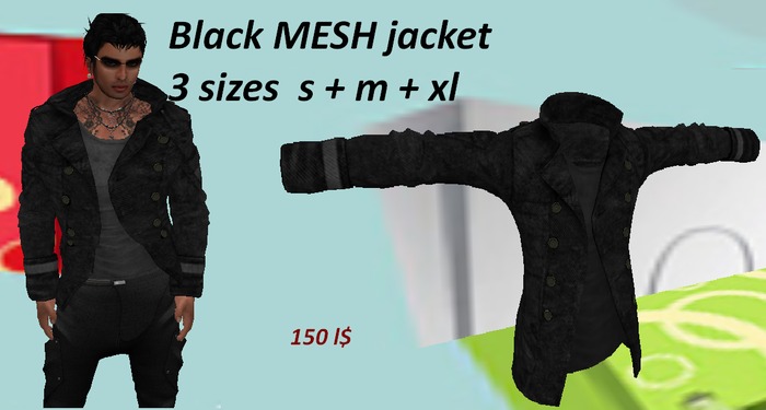 ::Drak::black-jacket MESH