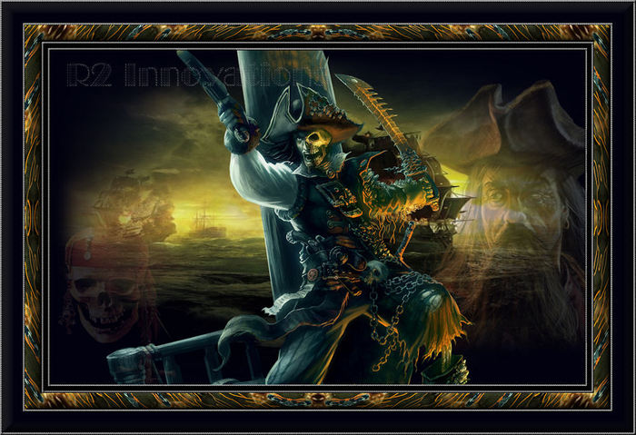 Battle At Sea_Pirate Art