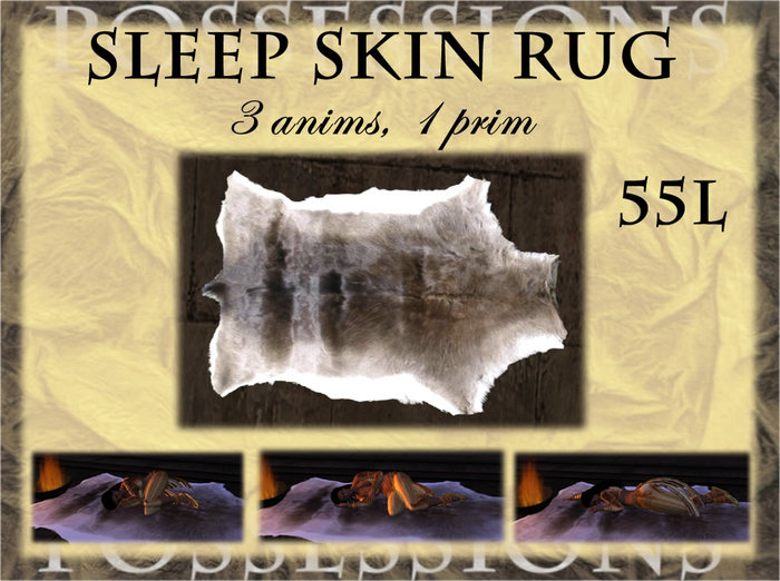 Sleep skin rug7, 3 anims