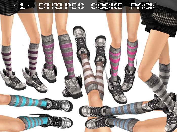 *1* Stripes Socks Pack