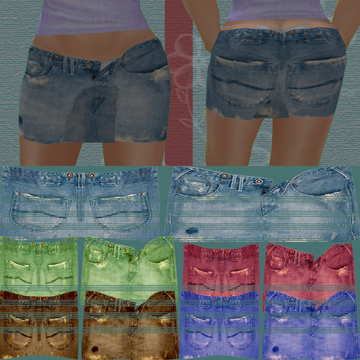 FULLPERM Photorealistic Ripped Short 5 TGA 