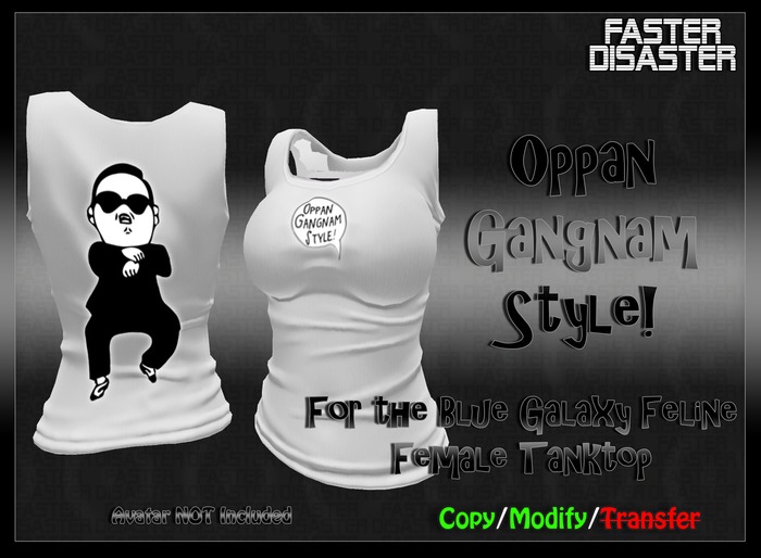 [FD] Gangnam Style BG Tanktop