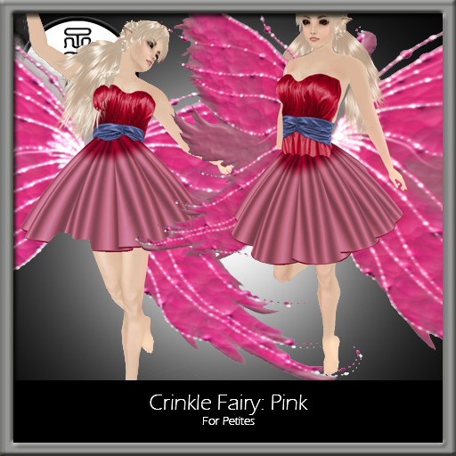 *zd* Crinkle Fairy: Pink