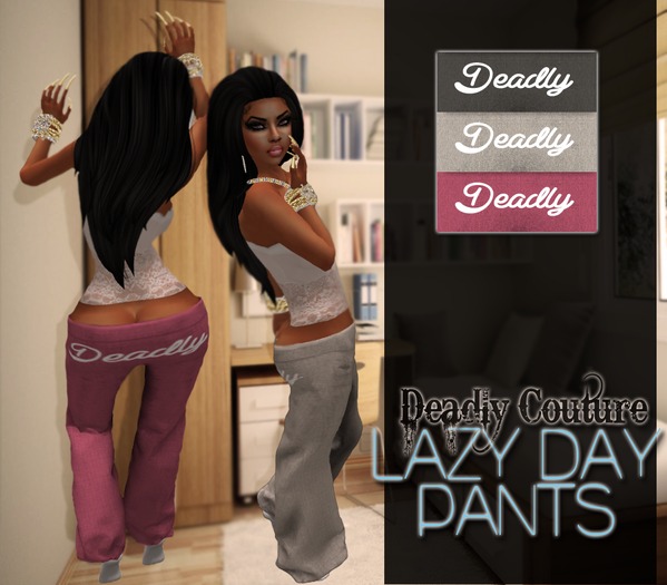 Comfy Pants - Deadly:Dark Grey