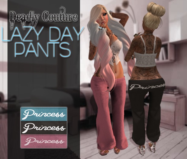 Comfy Pants - Princess:Pink