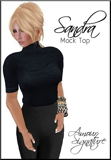 Amour Signature - Sandra MESH Top - DEMO