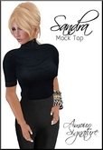 Amour Signature - Sandra MESH Top - Royal