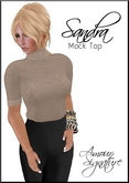Amour Signature - Sandra MESH Top - Sand