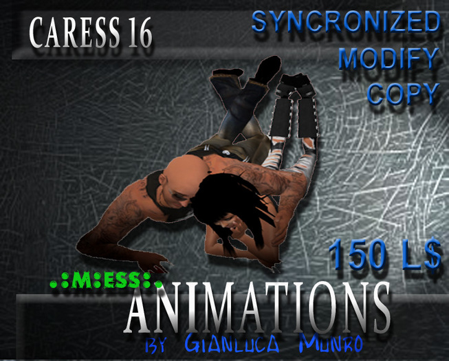 COPY/MOD COUPLES ANIMATION "CARESS 16"
