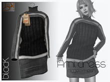 !gO! Ami Dress -black-