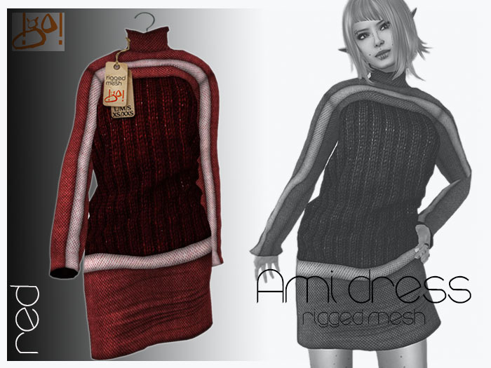!gO! Ami Dress -red-