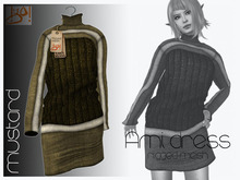 !gO! Ami Dress -mustard-