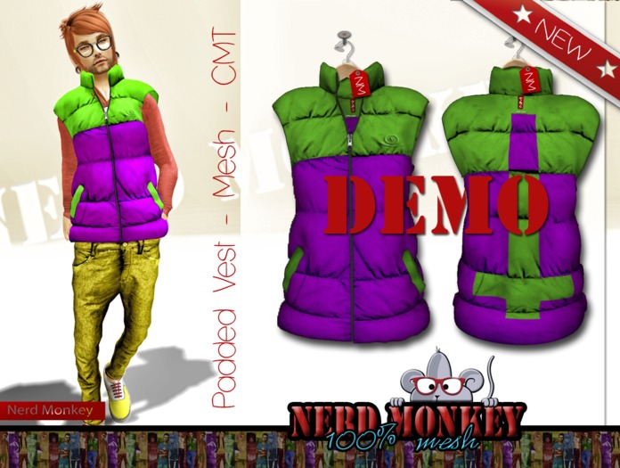 .::[NerdMonkey]::. .::[Padded Vest DEMO]::. 