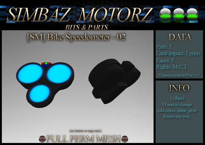 [SM] Bike Speedometer 02