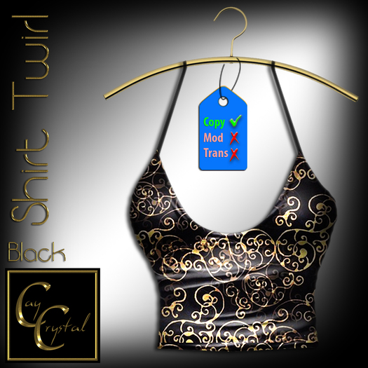CCD Shirt Twirl Black