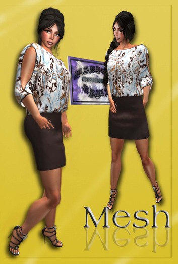 *M.U JUDITH DRESS OPAQUE*