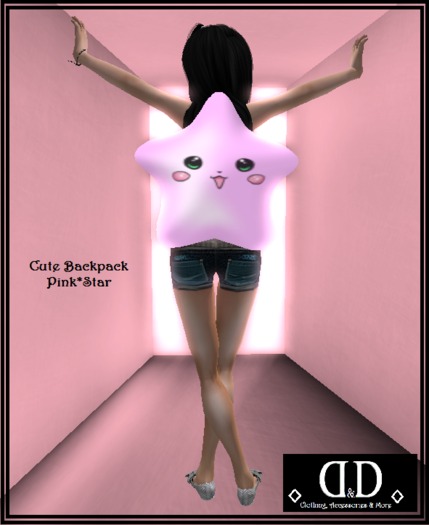 :::D&D::: Cute Backpack*PinkStar