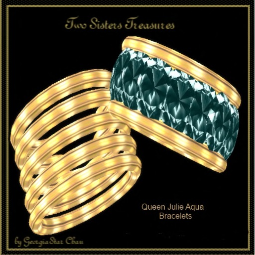TST Queen Julie Aqua Rings