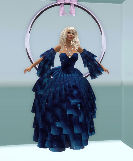 !****Sorrell's Christmas Stars Gown