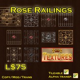 USC Textures - Rose Railings 