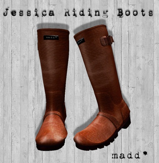 Madd* Jennifer Riding Burnt Boots