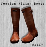 Madd* Jennifer Riding Burnt Boots