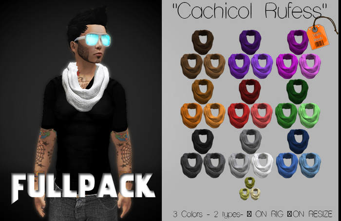 " Cachicol Rufess " FULL PACK