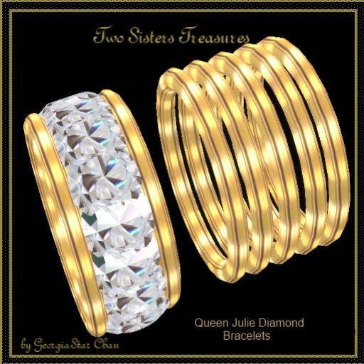 TST Queen Julie Diamond Bracelets