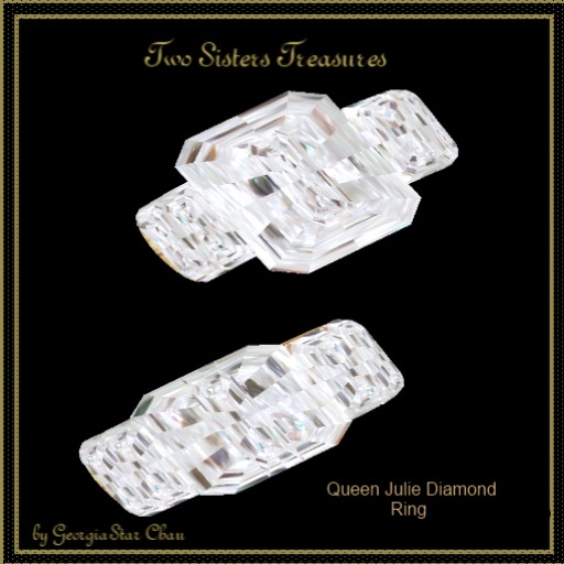 TST Queen Julie Diamond Rings