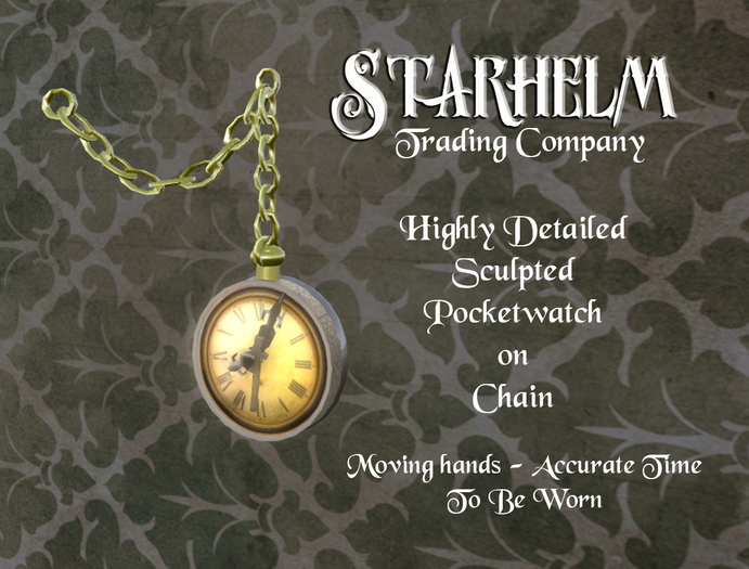Victorian Pocketwatch on Chain