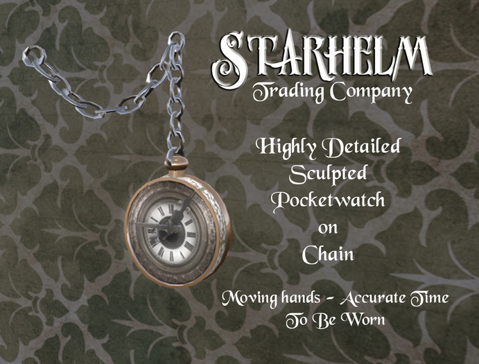Victorian Pocketwatch on Chain