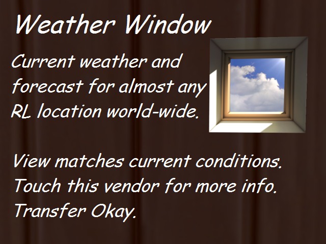 Weather Window