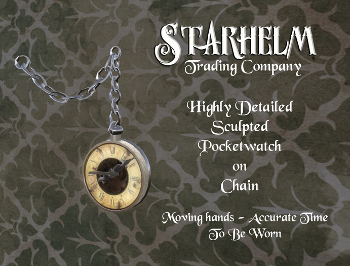 Victorian Pocketwatch on Chain