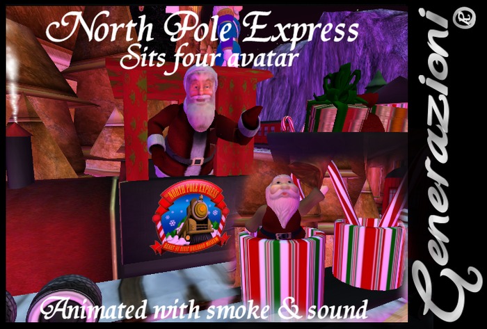 Animated North Pole Express