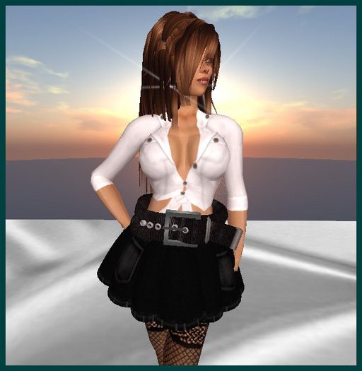 SM SOCIAL SEXY TOP BRANCO white