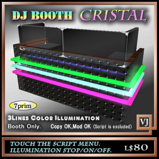 DJ Booth Cristal