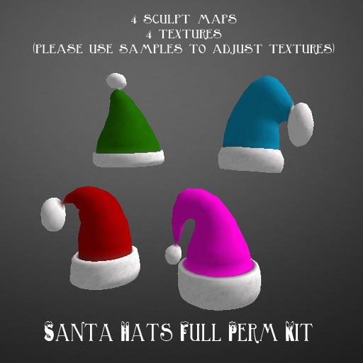 BP Santa Hat FULL PERMS  Kit