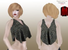 :SIAM:christmas gift red rigged mesh top
