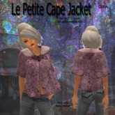 Le Petite Cape Jacket / CORAL (petite avatars)
