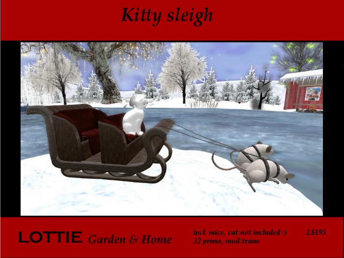 * LOTTIE Kitty Sleigh 