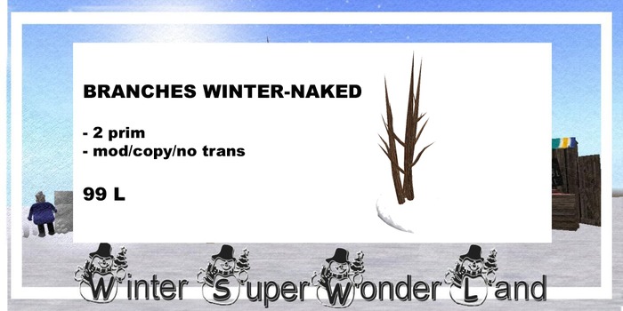 Branches Winter naked