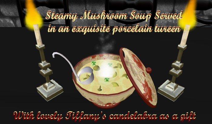 MUSHROOM SOUP- PROMO PRICE FOR 50 CUSTOMERS