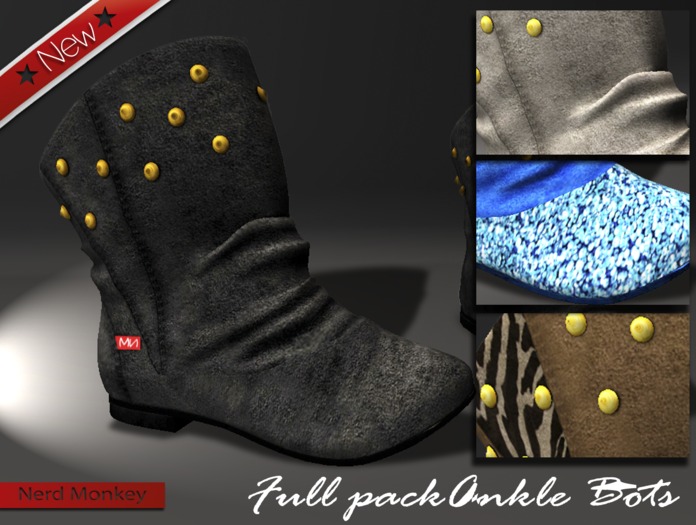 .::[NerdMonkey]::. - .::[Ankle Boots Full pack]::. 