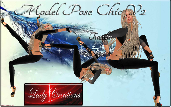 Lady Creations - Model Pose Chic V2 Transfer