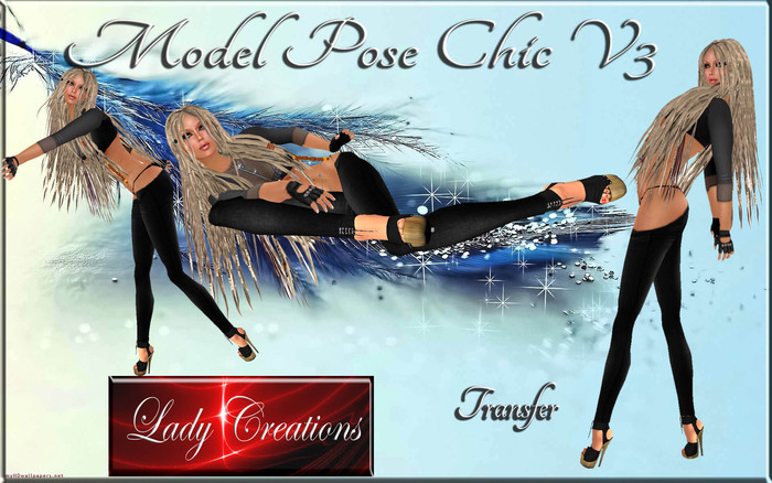 Lady Creations - Model Pose Chic V3 Transfer
